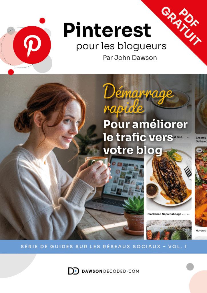 Couverture du guide gratuit Pinterest